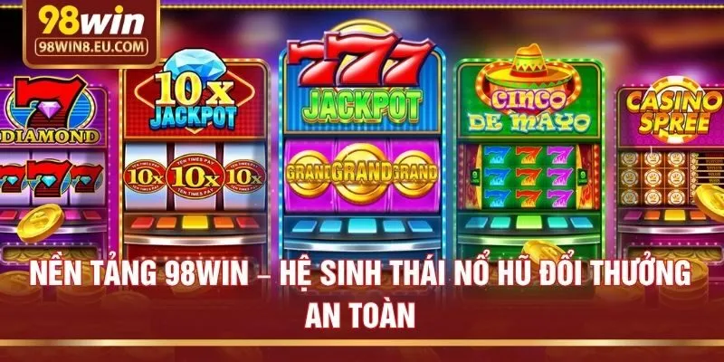 Nền tảng 98win – Hệ sinh thái nổ hũ đổi thưởng an toàn