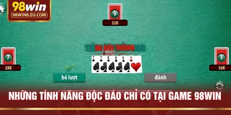 Những Tính Năng Độc Đáo Chỉ Có Tại Game 98win